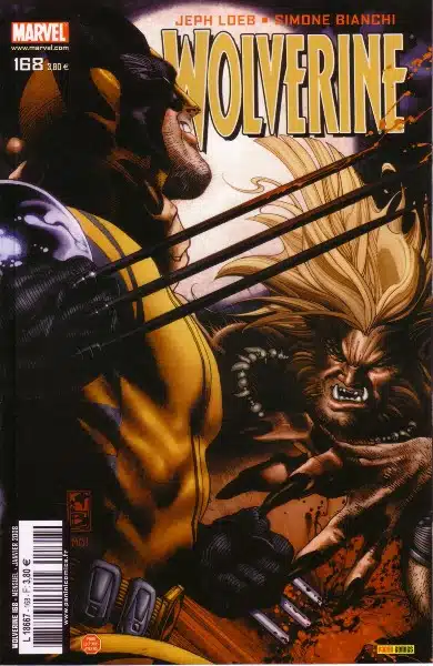 Wolverine Volume 1 Numéro 168