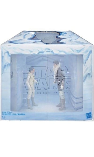 Star Wars Black Series : Han Solo Princess Leia (Hoth) 2018 Exclusive Figurine