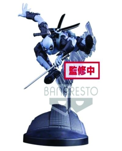 Banpresto Marvel : Deadpool Creator x Creator Black & White Exclusive