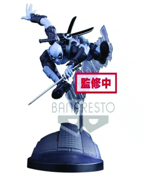 Banpresto Marvel : Deadpool Creator x Creator Black & White Exclusive