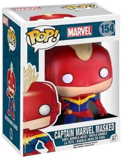 Funko PoP Marvel : Captain Marvel Masked