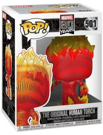 Funko PoP Marvel 80th : Original Human Torch