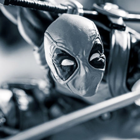 Banpresto Marvel : Deadpool Creator x Creator Black & White Exclusive – Image 2