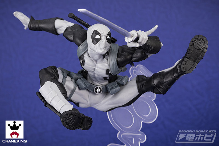 Banpresto Marvel : Deadpool Creator x Creator Black & White Exclusive – Image 3