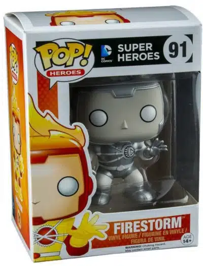 Funko PoP DC Comics : White Lantern Firestorm Exclusive