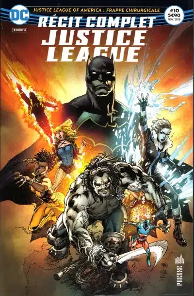 Justice League Rebirth : Recit Complet Numero 10