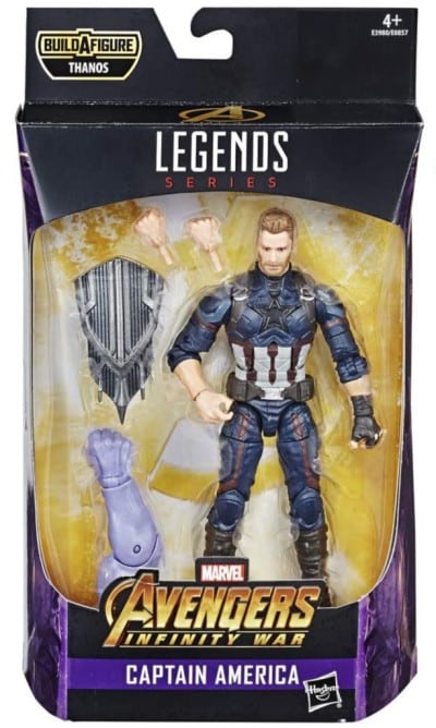 Marvel Legends Avengers Infinity War : Captain America Figurine