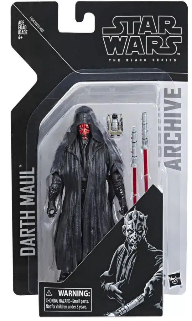 Star Wars Black Series : Archives Darth Maul Figurine 15cm