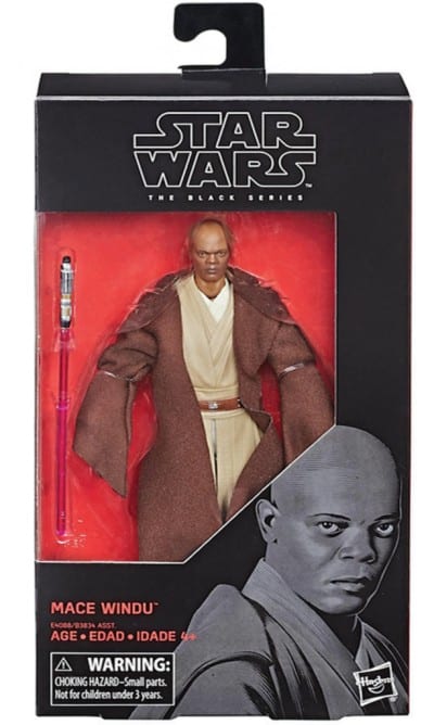 Star Wars Black Series : Mace Windu Figurine 15cm