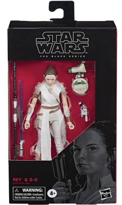 Star Wars Episode 9 Black Series : Rey & D-0 Figurine 15 cm