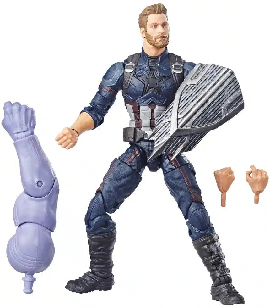 Marvel Legends Avengers Infinity War : Captain America Figurine – Image 2