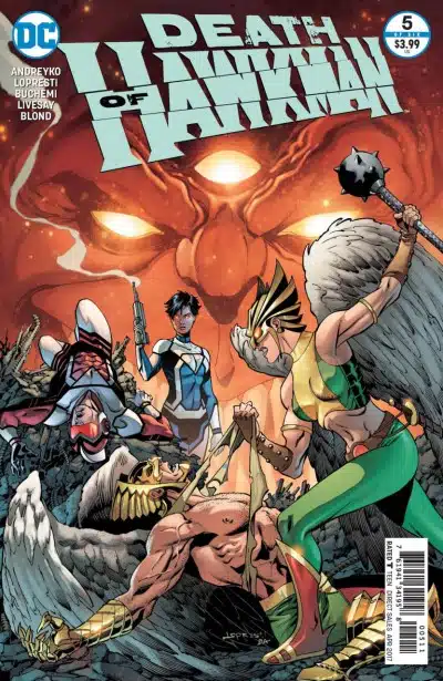 Death of Hawkman Num 05