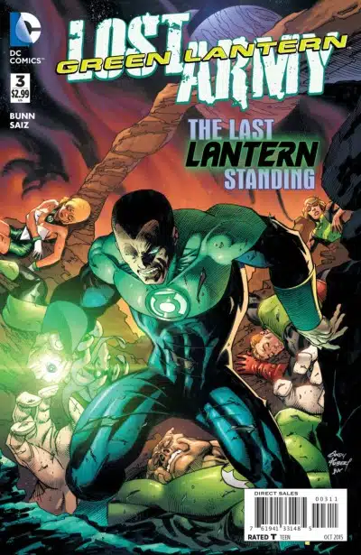 Green Lantern : Lost Army Num 03