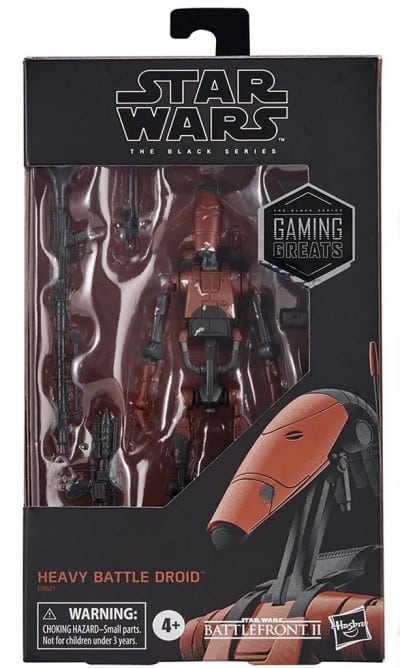 Star Wars Black Series Battlefront II : Heavy Battle Droid Figurine 15 cm
