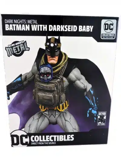 DC Dark Nights Metal : Batman with Baby Darkseid Statue