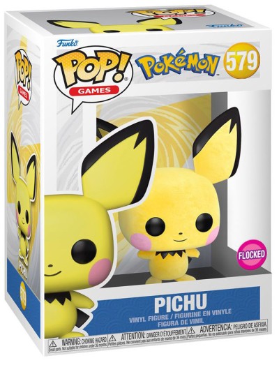 Funko PoP Pokemon : Pichu Flocked