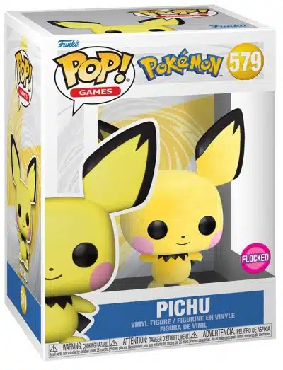 Funko PoP Pokemon : Pichu Flocked