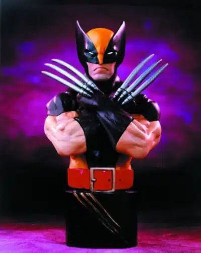 Wolverine Mini Buste (Brown costume)