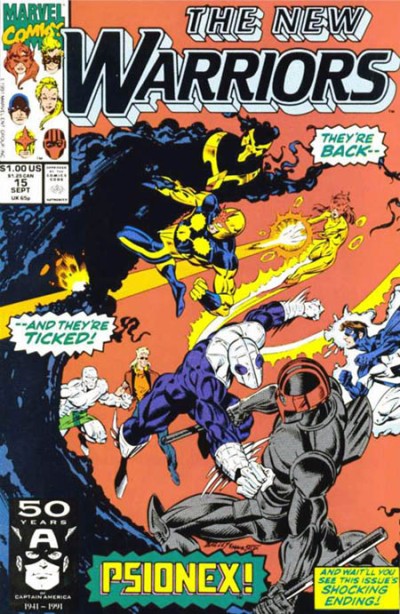 New Warriors Vol 1 Num 15