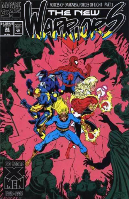 New Warriors Vol 1 Num 34