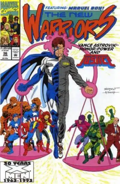 New Warriors Vol 1 Num 36