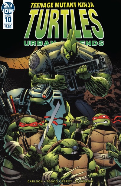 Teenage Mutant Ninja Turtles : Urban Legends Num 10