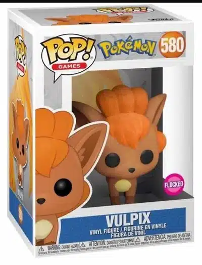 Funko PoP Pokemon : Vulpix Flocked