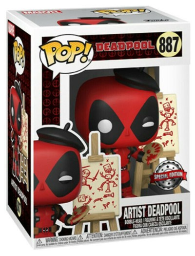 Funko PoP Deadpool : Deadpool Artist Exclusive