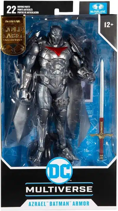 DC Multiverse : Azrael Batman Armor Gold Label Figurine