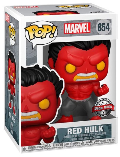 Funko PoP Marvel : Red Hulk