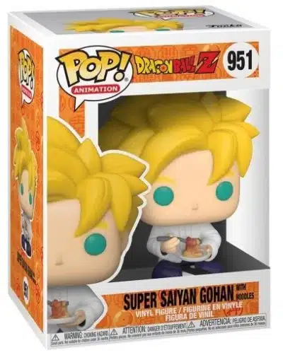Funko PoP Dragon Ball Z : Gohan eating Noodles Exclusive