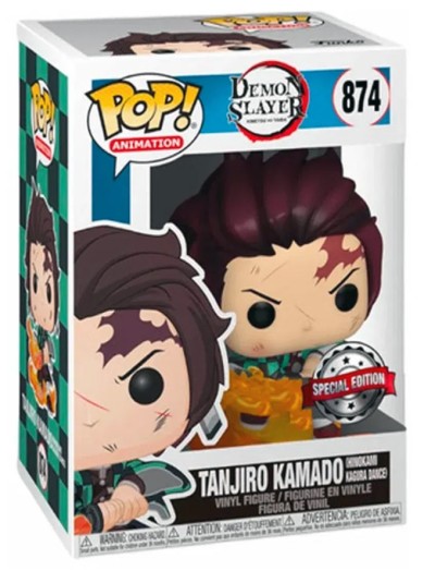 Funko PoP Demon Slayer : Tanjiro Kamado Fire Danse Exclusive