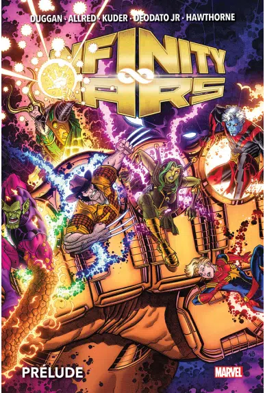 Marvel Deluxe : Infinity Wars Tome 01
