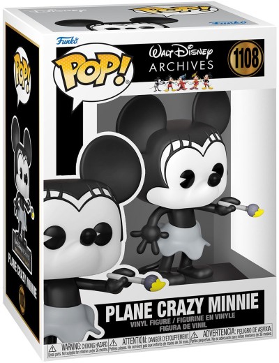 Funko PoP Disney Archives : Plane Crazy Minnie