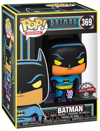 Funko PoP Batman Animated Series : Batman Black Light Exclusive