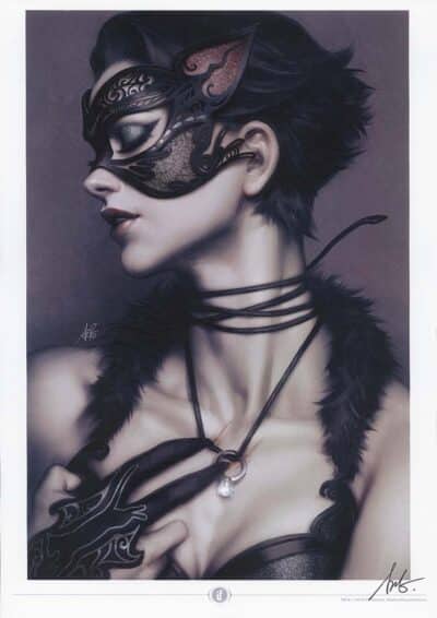 Catwoman Signed Premium Art Print
