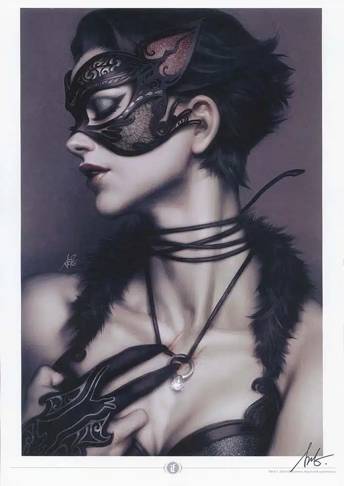 Catwoman Signed Premium Art Print