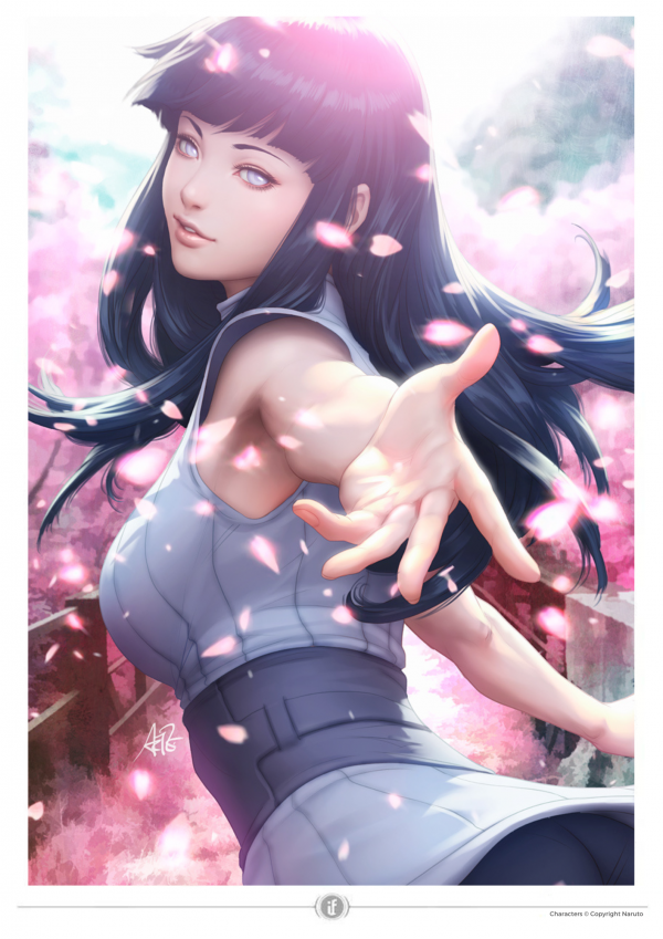 Hinata Signed Premium Art Print