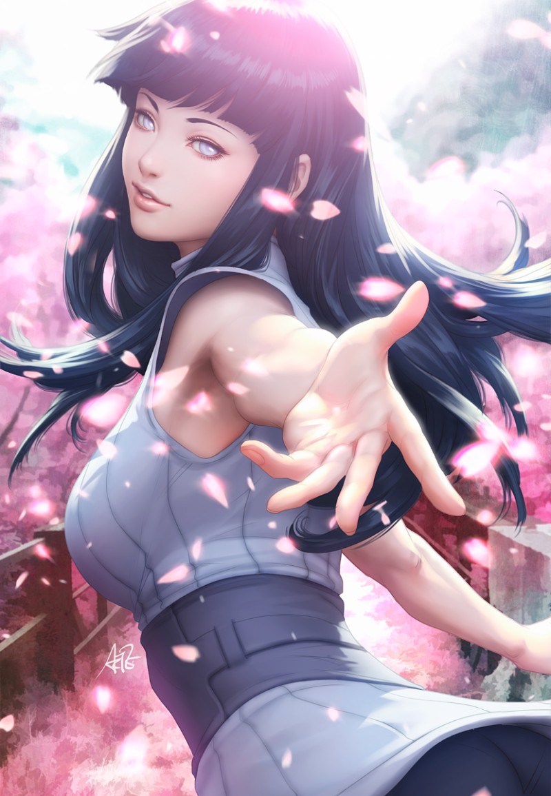 Hinata Signed Premium Art Print – Image 2