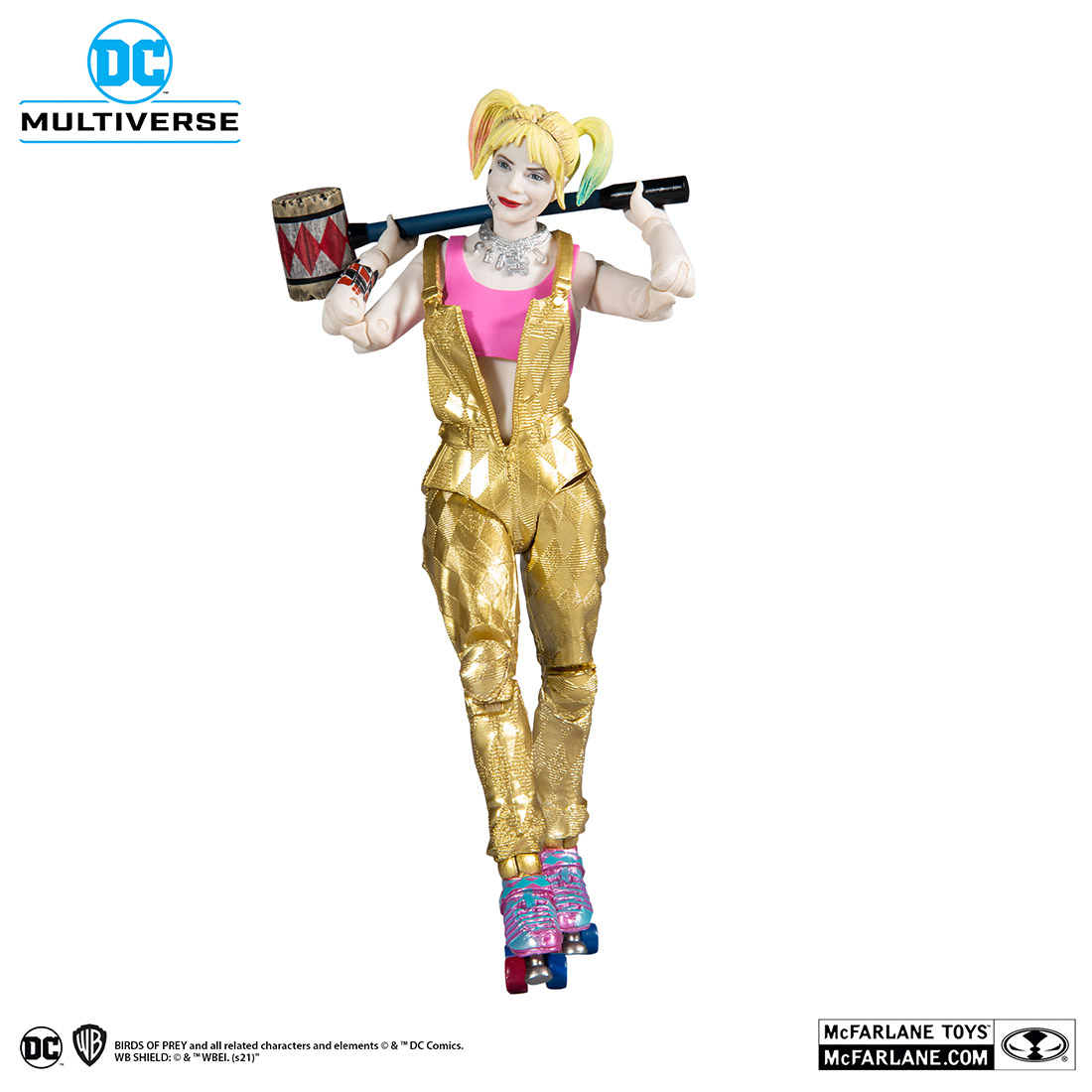 DC Multiverse : Harley Quinn (Brids of Prey) Figurine – Image 3