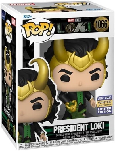 Funko PoP Marvel Loki : President Loki Exclusive