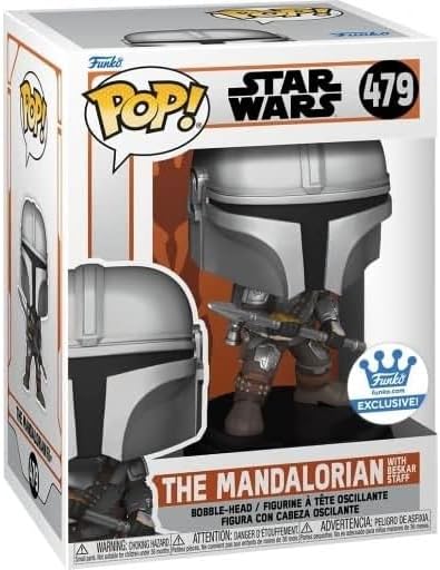 Funko PoP Mandalorian : Mandalorian with Beskar Exclusive