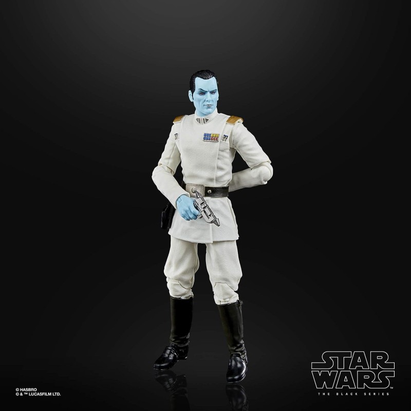 Star Wars Black Series : Archive Grand Admiral Thrawn Figurine 15 cm – Image 3