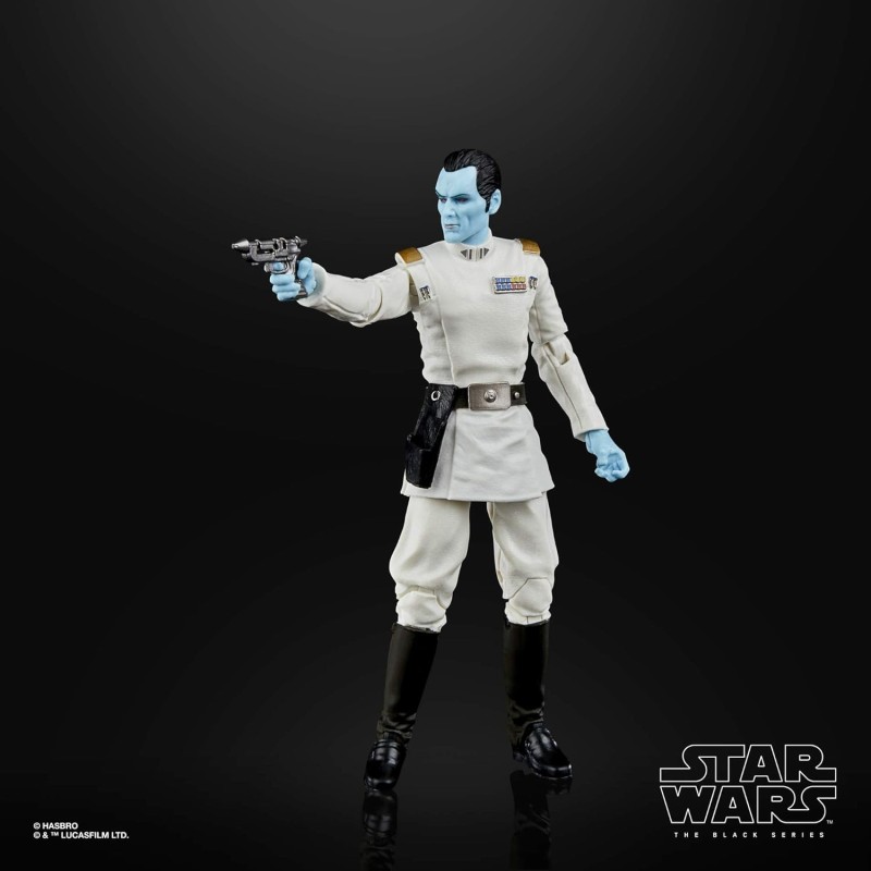 Star Wars Black Series : Archive Grand Admiral Thrawn Figurine 15 cm – Image 2