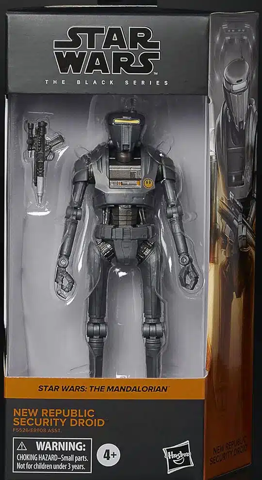 Star Wars Black Series : Mandalorian New Republic Droid Figurine