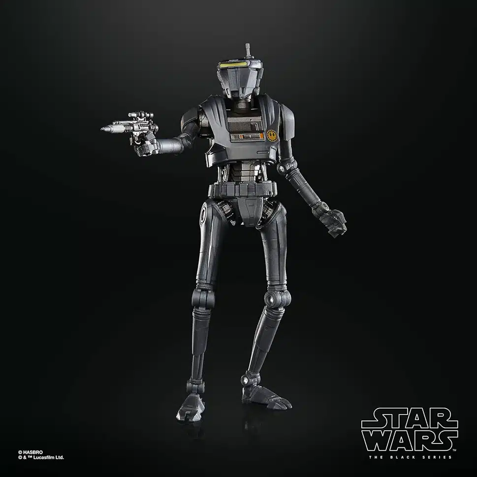 Star Wars Black Series : Mandalorian New Republic Droid Figurine – Image 3