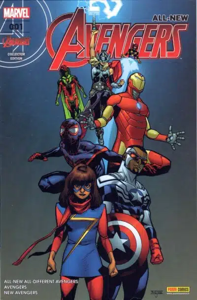 All New Avengers Numero 01 Variant Cover