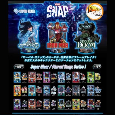 Marvel Snap Super Clear Cards