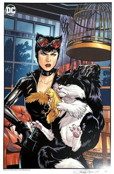 Catwoman Emanuela Lupacchino Exclusive Signed Print
