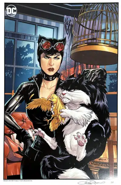 Catwoman Emanuela Lupacchino Exclusive Signed Print
